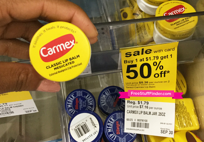 $1 Carmex Lip Balm at Walgreens (Print Now!)