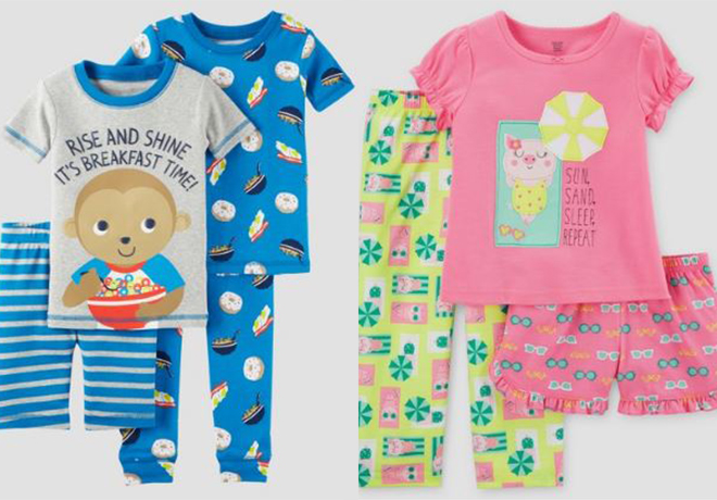 *HOT* $5.98 (Reg $12) Carter's 3-Piece Girls & Boys PJ Sets