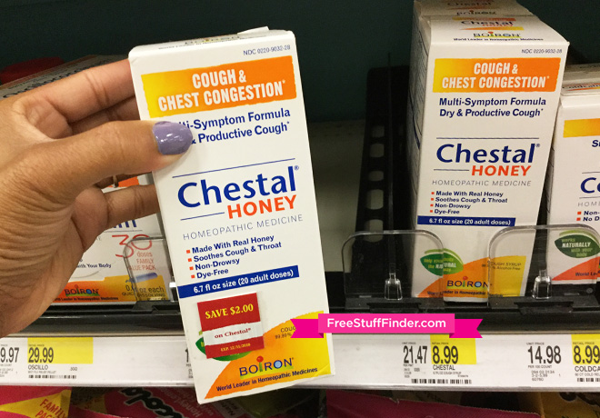 *HOT* $0.29 (Reg $9) Boiron Chestal Honey Syrup at Target (Print Now!)