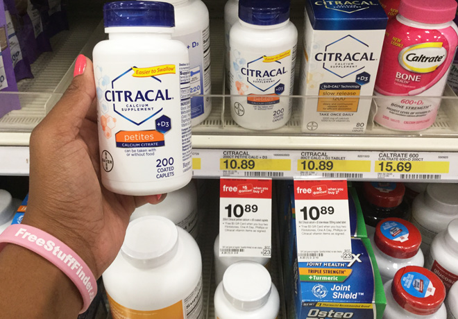 $5.39 (Reg $11) Citracal Calcium Supplement at Target (Print Now!)