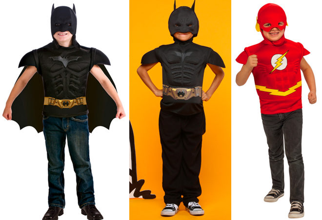 RUN! $3 Batman & The Flash Halloween Costumes (Flash Sale - Hurry!)