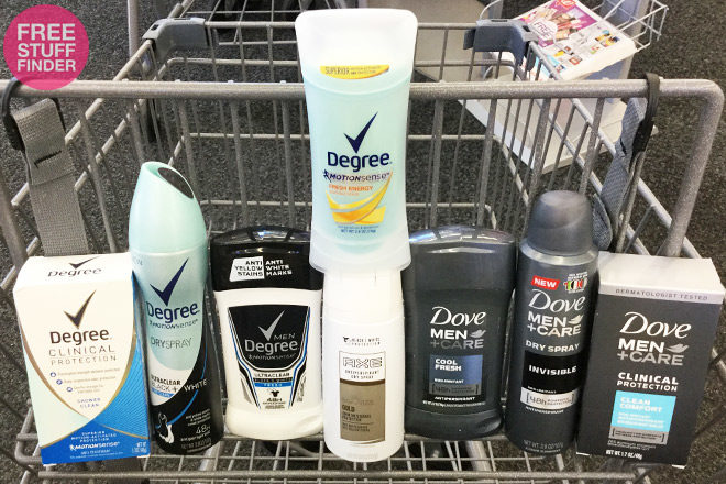 Save Over 50% on Axe, Dove, and Degree Dry Spray at Walgreens (As Low As $2.49!)