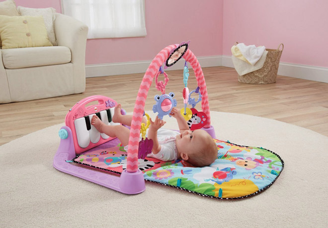 $12.99 (Reg $25) Fisher-Price Kick & Play Piano + FREE Store Pickup