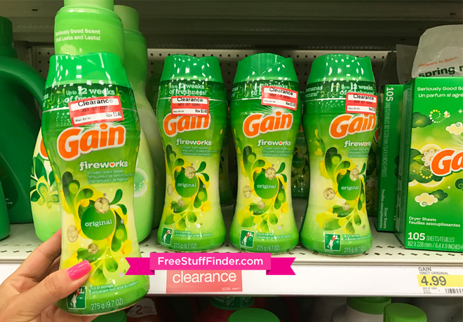 $1.48 (Reg $5) Gain Fireworks Scent Booster at Target (Print Now!)