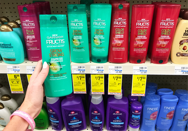 *HOT* $0.50 (Reg $4.49) Garnier Fructis Shampoo or Conditioner at CVS