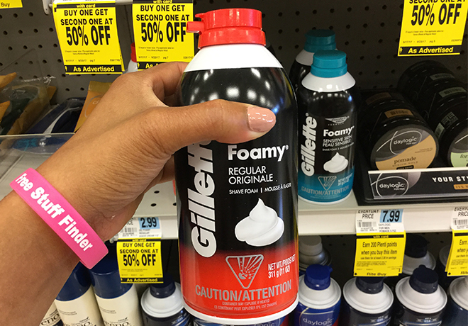 *HOT* $0.49 (Reg $2.99) Gillette Foamy Shave Cream at Rite Aid