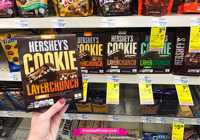 *HOT* $0.79 (Reg $3.79) Hershey’s Cookie Layer Crunch at CVS