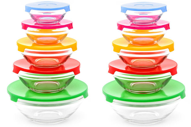 PRICE DROP! Glass Bowl 10-Piece Set for ONLY $1.80 (That’s 18¢ Per Piece!)