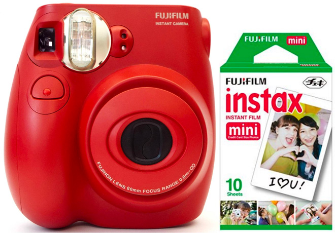 $49 Fujifilm Instax Camera + FREE 10-Pack Film + FREE Shipping
