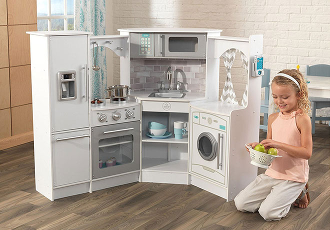 *HOT* $132.93 (Reg $190) KidKraft Ultimate Corner Play Kitchen Set + FREE Shipping