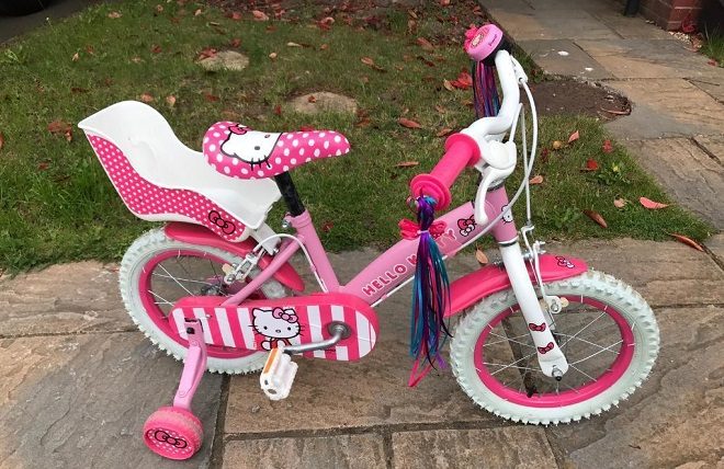 $39.98 (Reg $80) Kids' Hello Kitty Bike + FREE Shipping