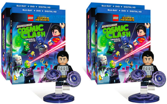 $7.99 (Reg $25) LEGO DC Cosmic Clash Blu-Ray + FREE Minifigure
