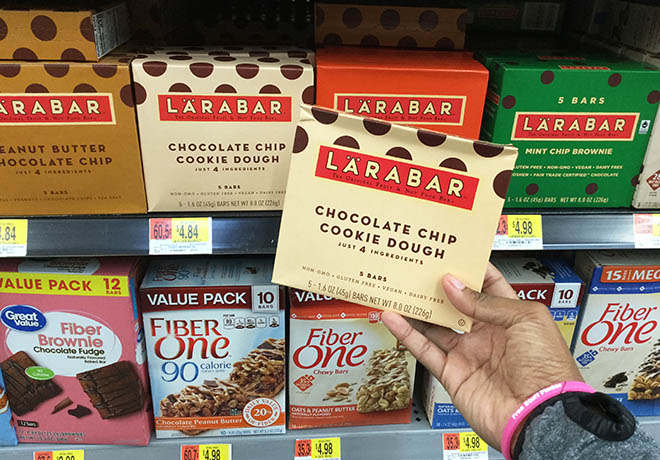 $3.98 (Reg $5) Larabar Chocolate Chip Bars at Walmart