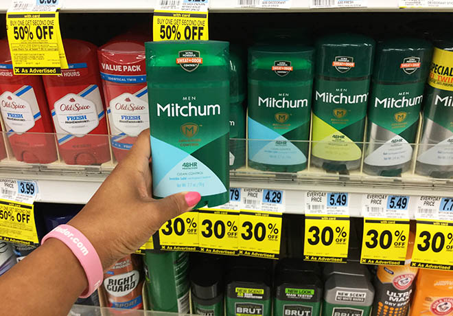 *HOT* $1 (Reg $4.29) Mitchum Deodorant at Rite Aid