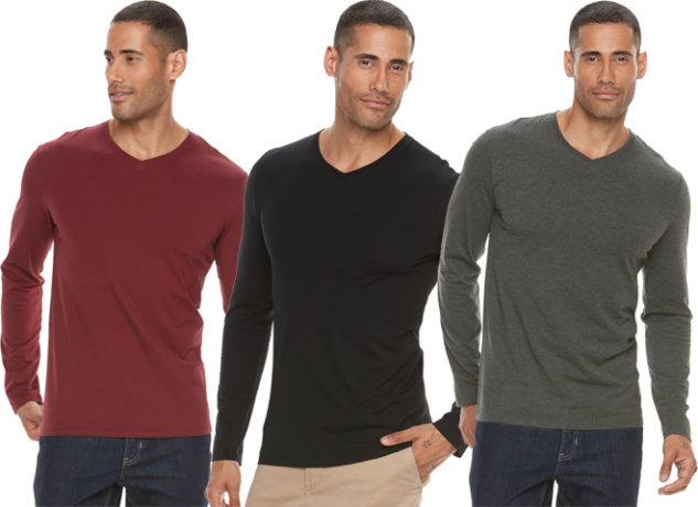 *HOT* $6.99 (Reg $20) Men's Long-Sleeve Tees + FREE Shipping