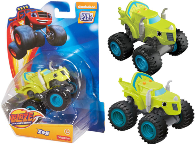 $3.82 (Reg $9.28) Fisher-Price Blaze & The Monster Machines, Zeg Vehicle