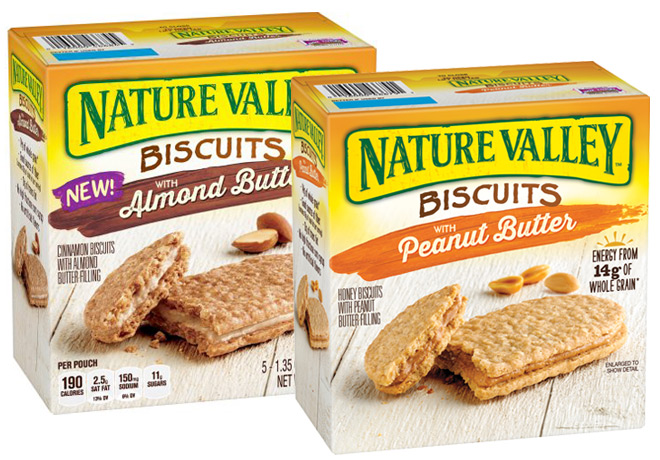 Two boxes of Nature Valley Biscuits