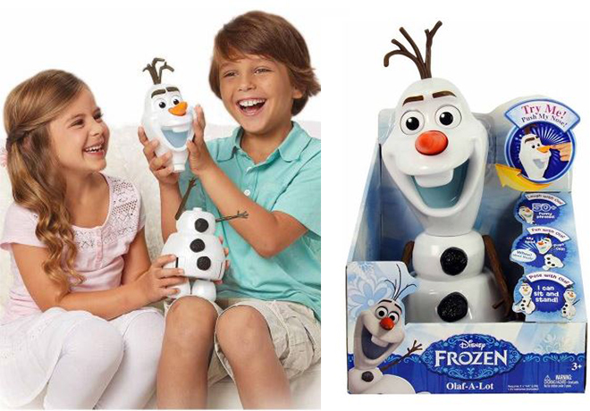 *HOT* $4.89 (Reg $35) Disney's Frozen Olaf-A-Lot Talking Figure + FREE Shipping