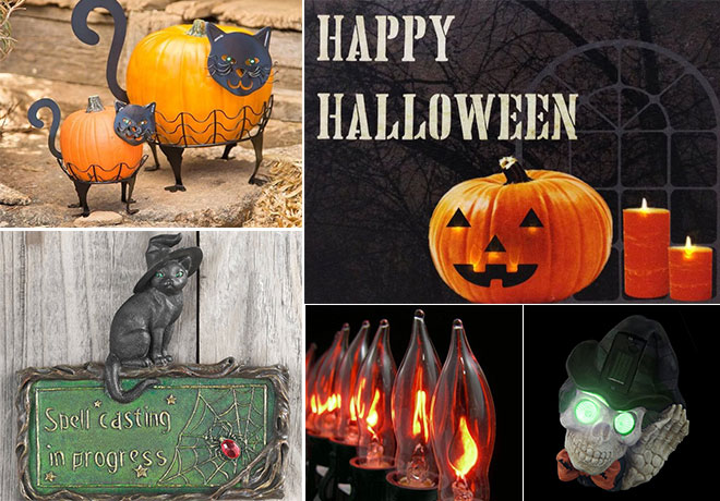 *HOT* Up to 50% Off Outdoor Halloween Decor (Skeletons, Pumpkins, Statues & More)