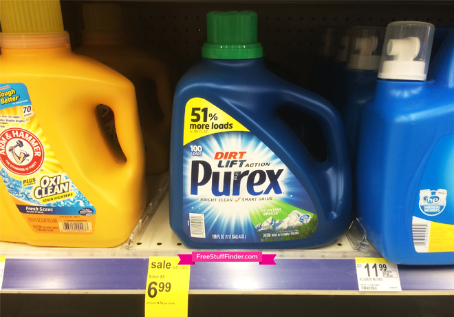 $5.67 (Reg $10) Large Bottle Purex Laundry Detergent at Walgreens