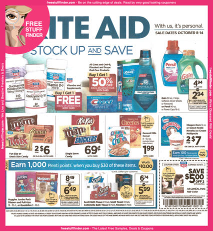 *HOT* Rite Aid Ad Preview (Week 10/8 – 10/14)