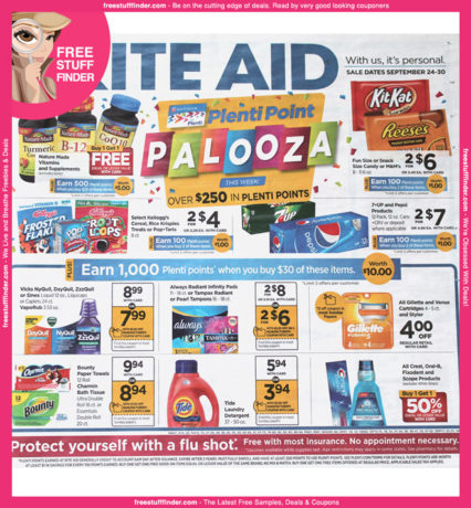 *HOT* Rite Aid Ad Preview (Week 9/24 – 9/30)