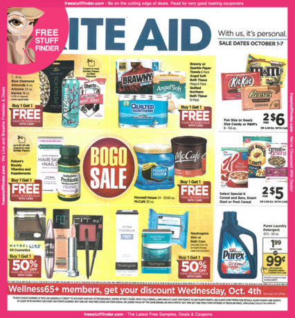*HOT* Rite Aid Ad Preview (Week 10/1 – 10/7)