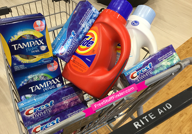 *HOT* $1.09 (Reg $10) Tide Detergent, Tampax Tampons & Crest Toothpaste at Rite Aid