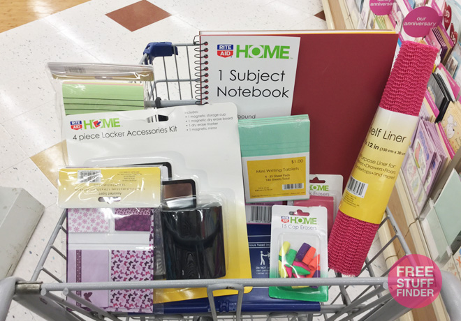 *HOT* Up to 75% Off School Supply Clearance at Rite Aid (Deals from $0.25!)