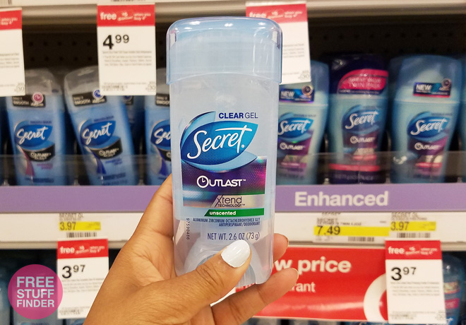 $0.99 (Reg $4) Secret Deodorant at Target