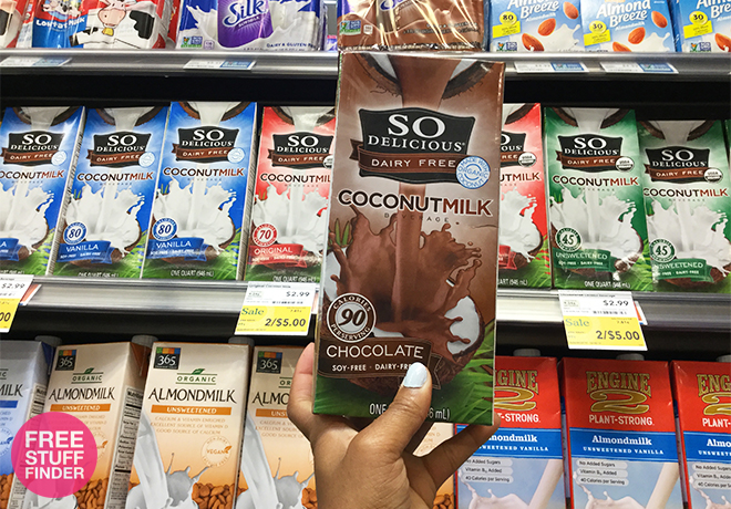 $1.50 (Reg $3) So Delicious Dairy Free Milk at Whole Foods