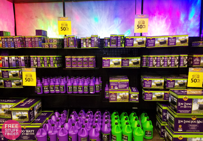 Buy 1 Get 1 50% Off Lighting Sale at Spirit Halloween