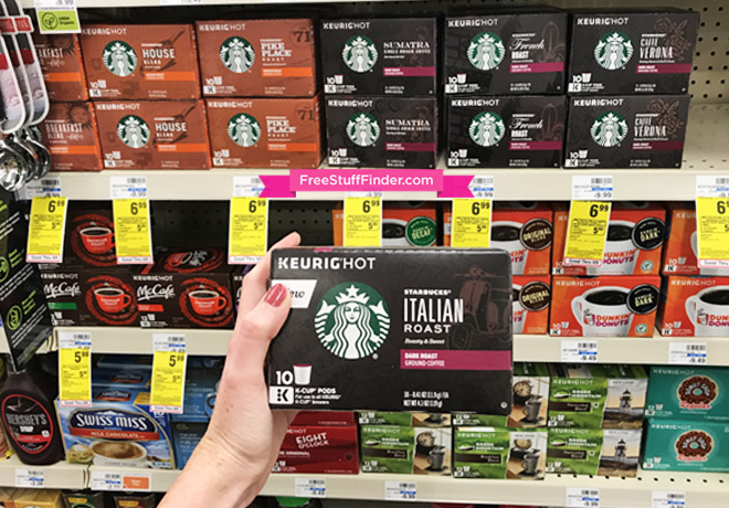 Pack of Starbucks coffee