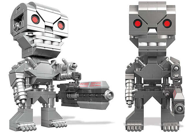 $3.07 Mega Construx Terminator T-800 Figure