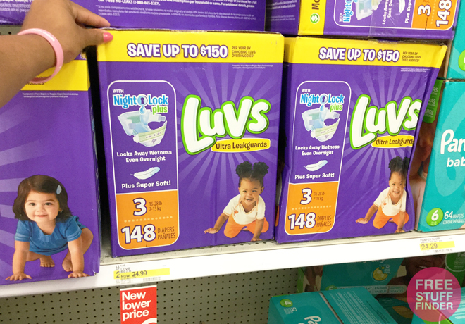 *HOT* $17.74 (Reg $28) Luvs Value Pack Diapers at Target