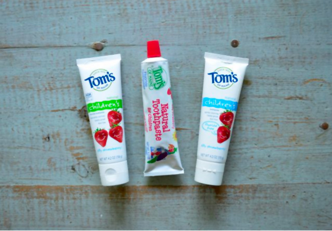 $2.68 Per Tube Tom's of Maine Children's Toothpaste + FREE Shipping
