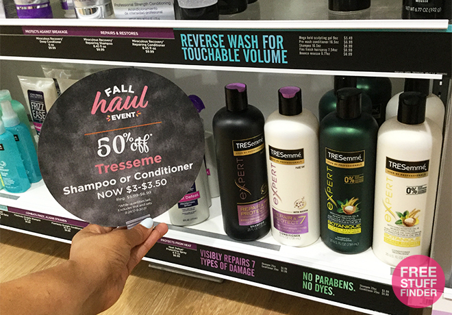 *HOT* $3 (Reg $6) Tressemme Shampoo & Conditioners (Ends Today!)