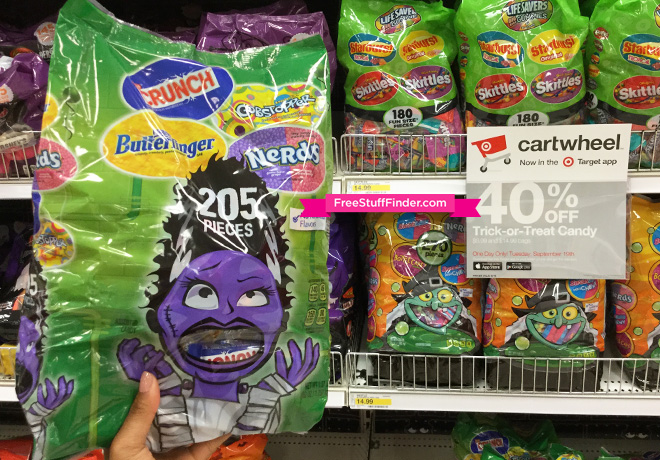 *HOT* 40% Off Halloween Candy at Target (Today Only)