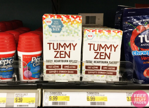 FREE Tummy Zen Heartburn Relief at Target + $5.22 Moneymaker (Print NOW!)