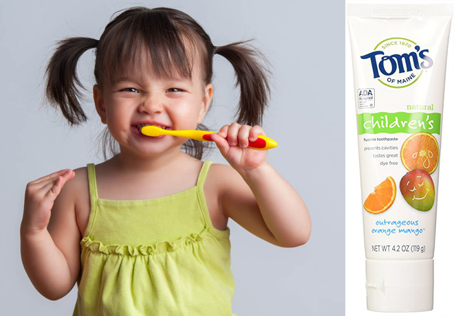 $6.58 (Reg $12) Tom's of Maine Children's Toothpaste 3-Pack + FREE Shipping (Best Price!)