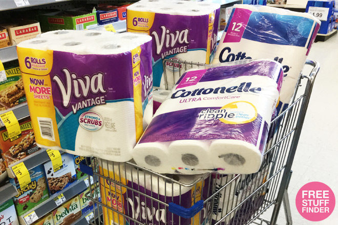 *HOT* $2 (Reg $7) Viva & Cottonelle Bath Tissue at Walgreens (Last Chance!)