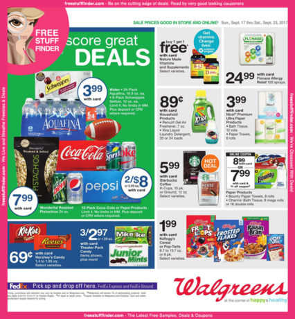 *HOT* Walgreens Ad Preview (Week 9/17 – 9/23)