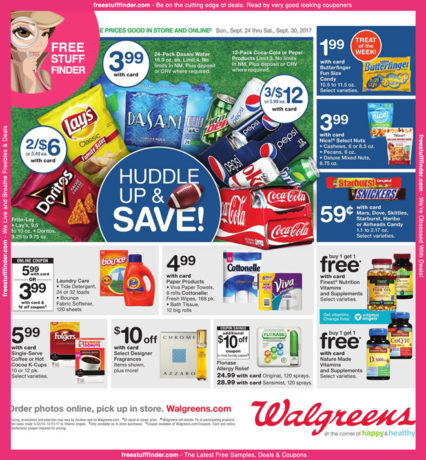 *HOT* Walgreens Ad Preview (Week 9/24 – 9/30)