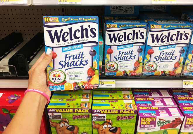 *HOT* $0.91 (Reg $2.12) Welch’s Fruit Snacks at Target