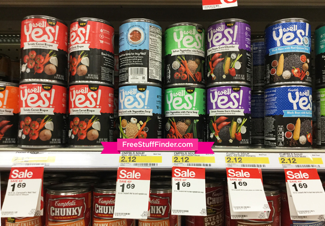 $0.94 Campbell's Well Yes! Soup at Target (Print Now!)