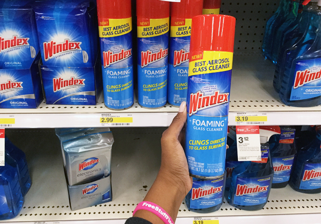 Buy 1 Get 1 50% Off Cleaning Products at Target (Windex for $1.16 - Print Now!)