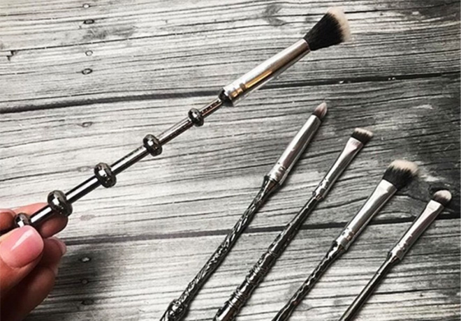 $14.99 (Reg $50) Wizard Wand Makeup Brush Set + FREE Shipping (Today Only)