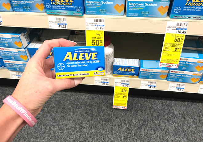 *HOT* $1.68 (Reg $5.79) Aleve Pain Relief Tablets at CVS (Print Now!)