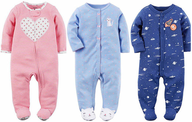 *HOT* $5.25 (Reg $16) Carter's Sleep & Play Jumpsuits