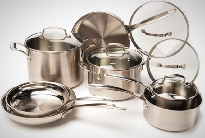 $129.99 (Reg $465) Cuisinart 12-Piece Cookware Set + FREE Shipping (Today Only)